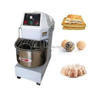 Máquina mezcladora de masa de panadería, mezclador eléctrico de harina de 25kg, amasadora de masa de 60L, fabricante