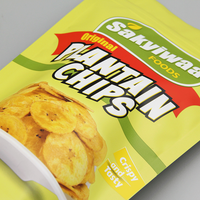 Sachets stratifiés imprimés directement d'usine, sachets d'emballage de snacks de qualité alimentaire