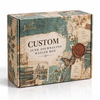 Boîte d'expédition personnalisée en carton ondulé E-Flute brillant pour emballage d'abonnement e-commerce