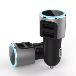 Support de téléphone à charge rapide avec logo personnalisé, chargeur de voiture USB - Product Image 3