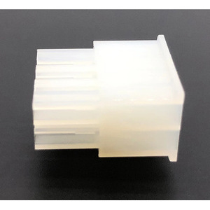 Auto Connectors 8 Position 4.2mm <b>Plastic</b> Terminal <b>Block</b> White For Car Use - Product Image 3