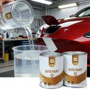 Pintura Automotriz de <span class=keywords><strong>Poliuretano</strong></span> de <span class=keywords><strong>Dos</strong></span> <span class=keywords><strong>Componentes</strong></span> con Alto Brillo 2K para Pintar Automóviles, Repintado de Carrocería, Resistente a Rayones y Rayos UV - Product Image 1