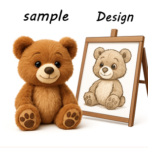 Caldo personalizzato peluche di simulazione cartone animato bambola peluche peluche peluche giocattoli animali per personaggi fanno la tua <span class=keywords><strong>dimensione</strong></span> personalizzata - Product Image 2