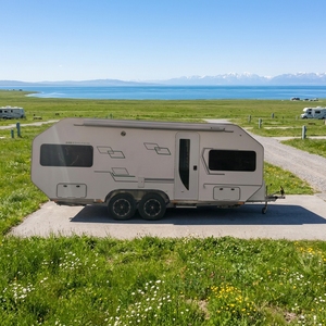 Muebles de Aluminio Ligeros, Ecológicos, para Familias, para Exteriores, para Todas las Estaciones, Impermeables, para Caravanas, Autocaravanas, Remolques de Viaje - Product Image 3