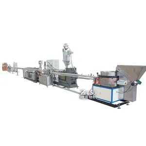 inline flat emitter drip irrigation plastic tape extruding production line