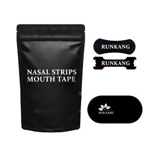 Melhorado Nighttime Sleeping and Snoring Relief <span class=keywords><strong>Sleep</strong></span> Strip Boca Tapes Melhor Respiração Nariz Anti-Ronco Tiras - Product Image 1