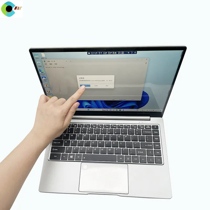 Laptop i7 komputer notebook generasi 11, notebook logo kustom prosesor cetak i3/i5/i7/i9 layar sentuh laptop 2023