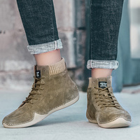 Zapatos de Senderismo para Hombre, Botas de Trekking para Exteriores, Botas de Montaña de Invierno con Caña Alta, Zapatillas de Escalada, Botas de Caza, Transpirables y a la Moda