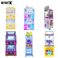 Machine à griffes d'intérieur pour enfants, modèle robot mignon, à monnayeur, attrapeur de peluches, jeu de récompenses