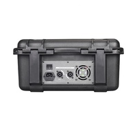 Xtuga XB08F Amplificateur de son numérique professionnel 8 canaux portable avec étui de transport, 320 types d'effets, 500W*2 USB