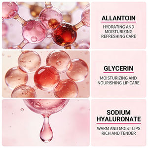 Mascarilla Labial en Lámina con Extracto de Frutas, Glicerina y Hialuronato de Sodio - Bálsamo Labial Hidratante Antiarrugas para Labios Secos, ODM/OEM Personalizado - Product Image 3