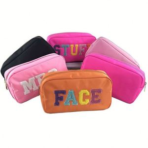 Fashion Cute <b>Make</b> up Pouch Custom Waterproof Polyester Nylon Toiletery Organizer Women Cosmetic Travel Bag - Product Image 2