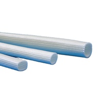 Manchon en silicone ignifuge, manchon de protection contre le feu, manchon en caoutchouc silicone résistant à la chaleur, manchon en fibre de verre