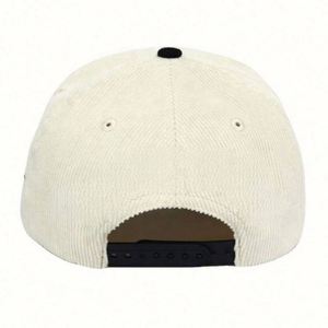 Casquette de baseball 5 panneaux sur mesure en velours côtelé avec logo brodé, bandeau en coton, casquette d'hiver, casquette de sport - Product Image 2