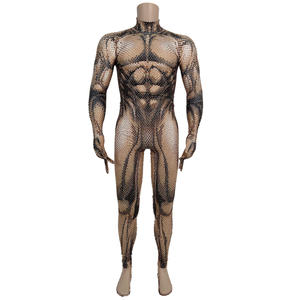 ชุดจั๊มสูทผู้ชายประดับเพชร ชุดเทศกาล ชุดฮาโลวีน ชุดแสดงกล้ามเนื้อ ชุดแสดงละคร ชุดรอมเปอร์ผู้ชาย ชุดบอดี้สูทผ้าสแปนเด็กซ์ ชุดเซ็กซี่สำหรับผู้ชายบนเวที - Product Image 6