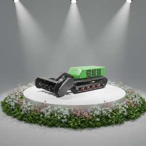 Safe Overcharge Protection Remote Control Tracked Range <b>Extended</b> Electric <b>Brush</b> Mower New Energy Crawler Clearing Machine for - Product Image 1