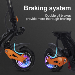 Patinete Eléctrico Freeboy con Doble Motor y Doble Freno de Disco, Plegable, Todoterreno, para Adultos, Disponible en Almacenes Locales de EE. UU./UE/Reino Unido - Product Image 4