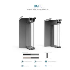 Portes coulissantes en verre étroites en aluminium, <span class=keywords><strong>cadre</strong></span> fin, <span class=keywords><strong>porte</strong></span> coulissante de qualité supérieure - Product Image 5