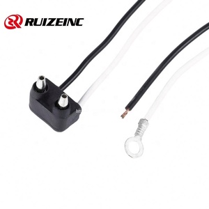 공장 공급 의류 조명 Led 램프 미니 2 코어 자동차 플러그의 연결 와이어 - Product Image 3