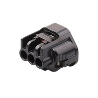 Connecteur automobile étanche noir à 3 broches pour capteur de vilebrequin de moteur de voiture 7283-4535-30/90980-16238