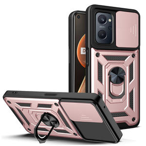 Funda Protectora Trasera con Anillo Metálico Magnético y Deslizador para Cámara para <span class=keywords><strong>Realme</strong></span> <span class=keywords><strong>9i</strong></span> - Product Image 6