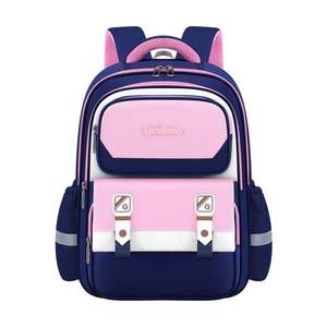 New Fashion Color School <strong>Bag</strong> 1-6 Grade Load Relief ridge Large Capacity High Appearance Level Student Backpack - Product Image 3