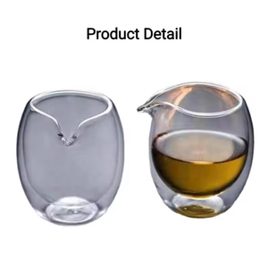 High Borosilicate Heat-resistant <strong>Glass</strong> <strong>Double</strong>-<strong>layer</strong> Candle <strong>Jar</strong> Cup Candle <strong>Jars</strong> 200ml - Product Image 4