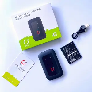 Olax mf950u americas roteador wifi 4g, modem móvel sem fio com slot para cartão sim suporta b2/b4/b7/b12/b13/b28