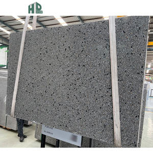 Grigio su misura lastra di Terrazzo sostenibile pavimenti in marmo cemento <span class=keywords><strong>per</strong></span> interni esterni <span class=keywords><strong>per</strong></span> il bagno controsoffitto rivestimento della parete Design - Product Image 3