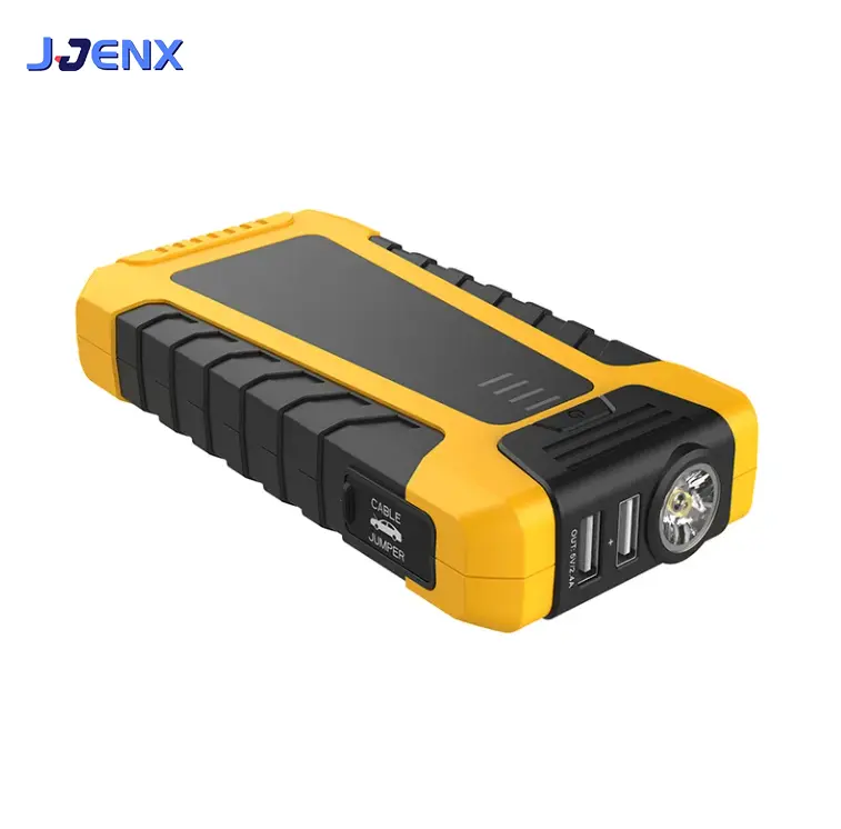 Starter jump baterai mobil harga grosir 12V 8000mAh 1200A dengan Port pengisi daya kabel Jumper cerdas