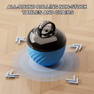 Balle interactive pour chien avec son, jouet de lance et de ramassage, balle à mâcher en corde pour l'entraînement en intérieur - Product Image 2
