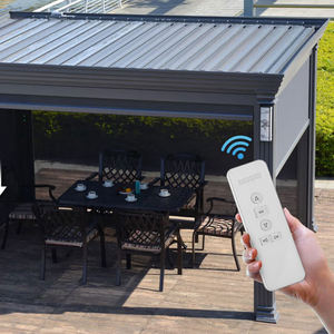 Fabrication de Pergola en Aluminium <span class=keywords><strong>Kit</strong></span> Pavillon Jardin Pergola Installation Pergola <span class=keywords><strong>4x4</strong></span> Décoration Gazebo pour Mariage - Product Image 4