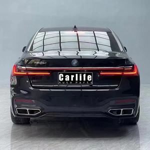 Kit de carrosserie pour <span class=keywords><strong>BMW</strong></span> F01/F02 série 7 2008-2015 mise à niveau <span class=keywords><strong>2020</strong></span> nouveau modèle avec feux de pare-chocs avant et arrière, ailes de capot - Product Image 6