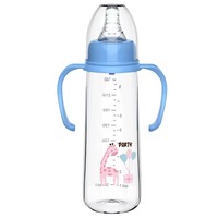 240ML 아기 젖병 질식 방지 배앓이 방지 신생아 손잡이 낙하 방지 PP 가변 유량 모유 수유 제품