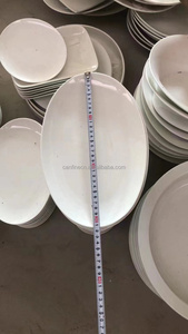 Usine de porcelaine stocké grande remise 6/7/8/9 "assiettes en céramique blanche plats mélange taille modèle assiettes ensembles vaisselle par tonne vente - Product Image 6