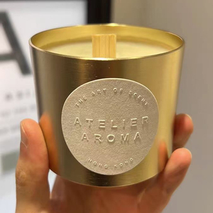 Mạnh mẽ dính mờ có thể tái chế nến nhãn in nhãn tùy chỉnh cho nến tối thiểu dày nến nhãn - Product Image 2