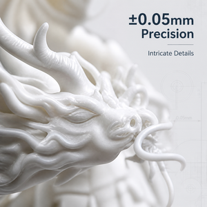 Service d'impression 3D SLA haute précision sur mesure pour prototypes de figurines de dragons et de personnages complexes avec finition de surface lisse - Product Image 3