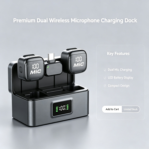 MIC3 wireless lavalier <b>microphone</b> 2.4GAI noise reduction reduces noise by 99%, compatible with multiple devices - Product Image 2