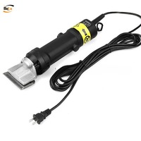 Bolu Elektrische Kabellose Ziegenwoll-Schermaschine Tier-Schafschermaschine mit Geraden Zahnklingen und PVC-Kunststoff zum Scheren von Wolle