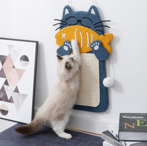 Árbol rascador para gatos de sisal de alta calidad, ecológico y resistente al desgaste, con diseño moderno/clásico de dibujos animados y color personalizado. - Product Image 1