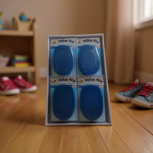 MNJ Insoles Adhesive Blue 4Pcs Pack For Kids Shoes Comfortable Footwear Accessories - Product Image 2