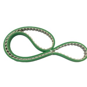 Industriële Zwarte Pu Distributieriem Htd 3M Aangepaste Oem Ondersteuning 429-480 Tanden - Product Image 1