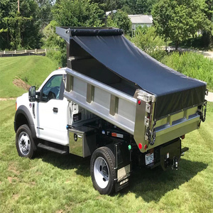 TZTY Tùy Chỉnh Kích Thước Ngoài Trời Heavy Duty PVC Tráng Vải Không Thấm Nước Vinyl Tarps <span class=keywords><strong>Dump</strong></span> Xe Tải Tarp Bìa - Product Image 1