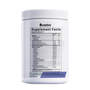 AOGUBIO Private Label <strong>BCAA</strong> + EAA + Electrolytes Post-Workout Support Strawberry Lemonade <strong>BCAA</strong> EAA <strong>Powder</strong> - Product Image 2