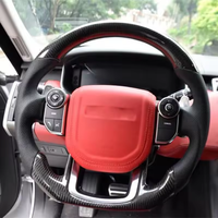 Volant en fibre de carbone de voiture de sport Range Rover personnalisé pour les volants Land Rover Ran Range Rover Sport Velar