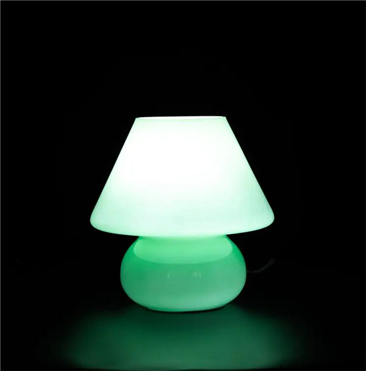 round ball globe saving energy mushroom glass table desk lamp shade lighting cover