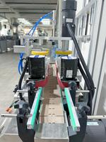 Machine de capsulage électrique entièrement automatique à trois roues de haute précision pour cosmétiques, boissons et aliments