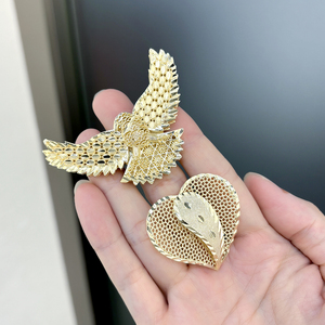 Jxx Nieuwe Sieraden Uniek Ontwerp Hart En Vogel Ontwerp Ring 14K Vergulde Mode Ring - Product Image 2