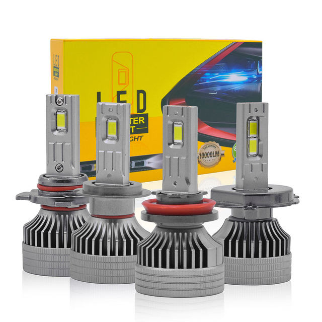 Super Bright LED Headlight Bulb H7 H11 9005 9006 6500K Canbus Error Free IP68 Plug Play Auto Car Lamp