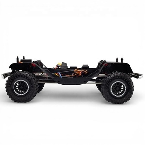 YIKONG 1:10 YK41015 Voiture télécommandée RC tout-terrain étanche 4x4 avec pont de porte et blocage de différentiel, jouet tout-terrain en métal avec chargeur - Product Image 3